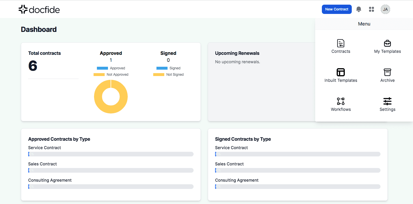 Docfide Dashboard